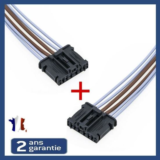 Soporte Y Conector De Luz Trasera Para Peugeot 206, 207, 307, 308, Citroën C3, C4 – Juego De 2 Unidades