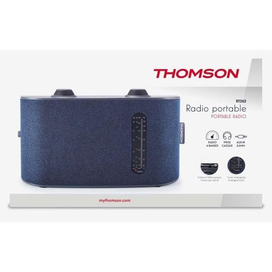 Thomson RT253 - Radio portable FM AM (MW/SW/LW) / Portable radio / Tragbares