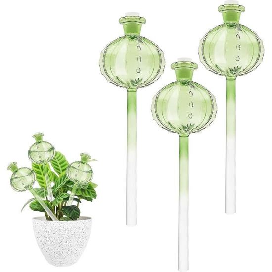 Boule d'arrosage design 'Flora' en verre de Hübsch