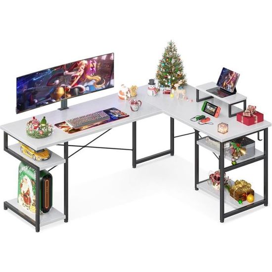 Bureau Réglable Pour Vélo D'Appartement - Table Avec Porte-Gobelet Et Rainure Pour Smartphone - Hauteur 64,5-143 Cm - 4