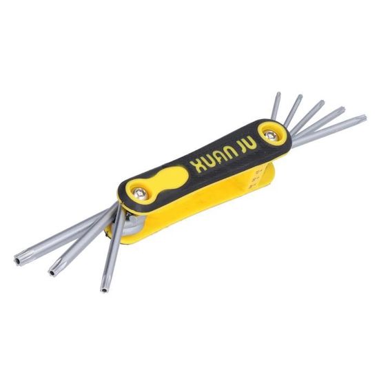 CoCud Clé Torx Inviolable, Torx T15, Clé étoile Avec Poignée