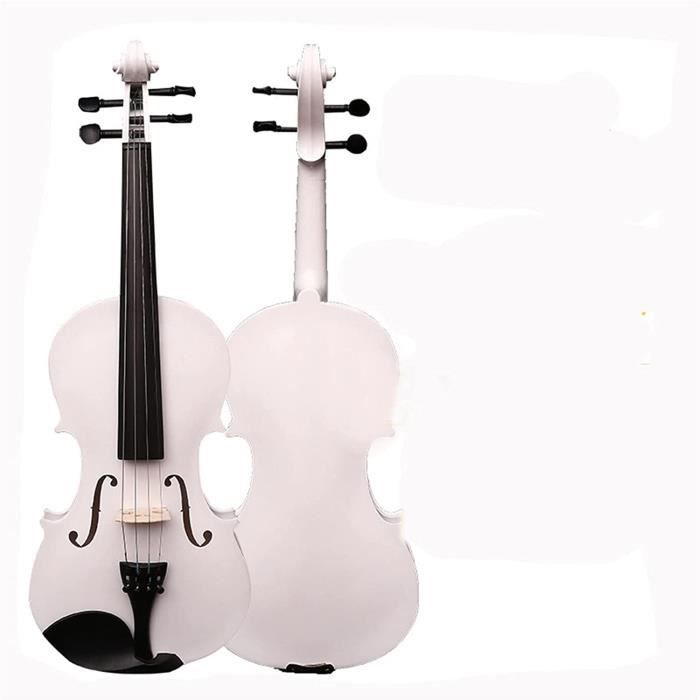 BQLZR Épaulière pour violon 4/4 et 3/4 avec pieds réglables rabattables Noir 