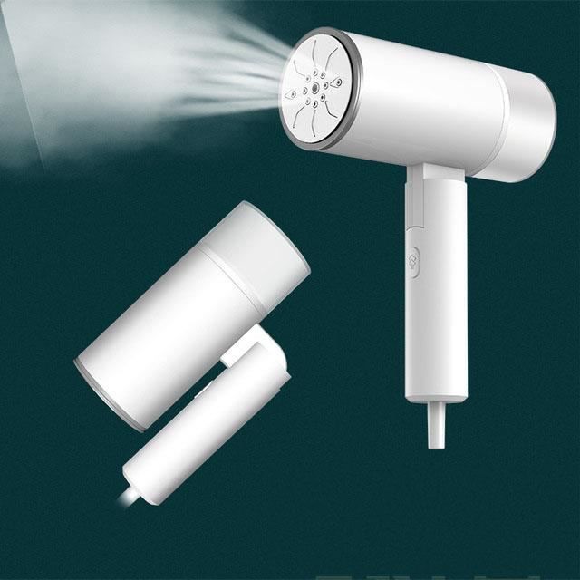 Pliable Défroisseur Vapeur, 1200W Fer à Repasser Portable 20s Réchauffage Rapide 200ml Réservoir d'eau Défroisseur à Main Vapeur.