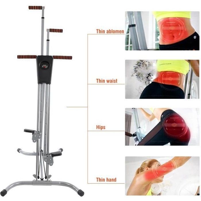 Vertical Gym Appareil de Sport Mixte Adulte Steppeur Grimpeur