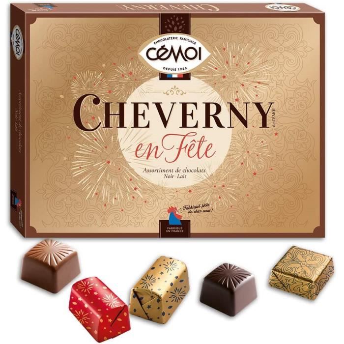 Chocolats Noel Cémoi Coffret Cheverny en Fête 400 g
