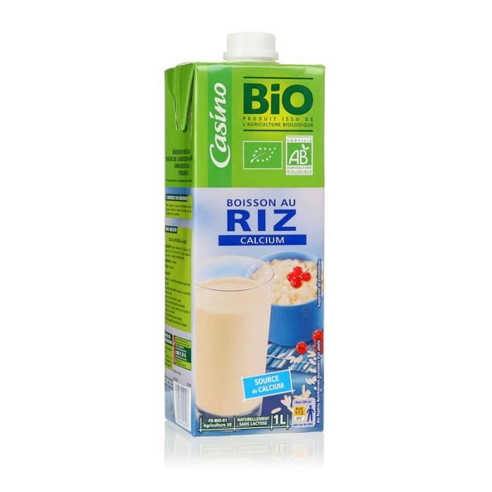 Boisson au riz Calcium - Biologique - 1 L