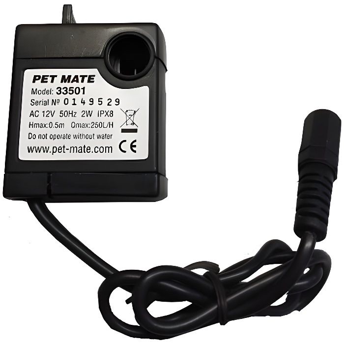 Pompe de rechange pour CAT MATE ABREUVOIR FONTAINE