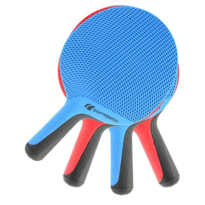 SOFTBAT Pack de 4 Raquettes de Tennis de Table Outdoor Quattro