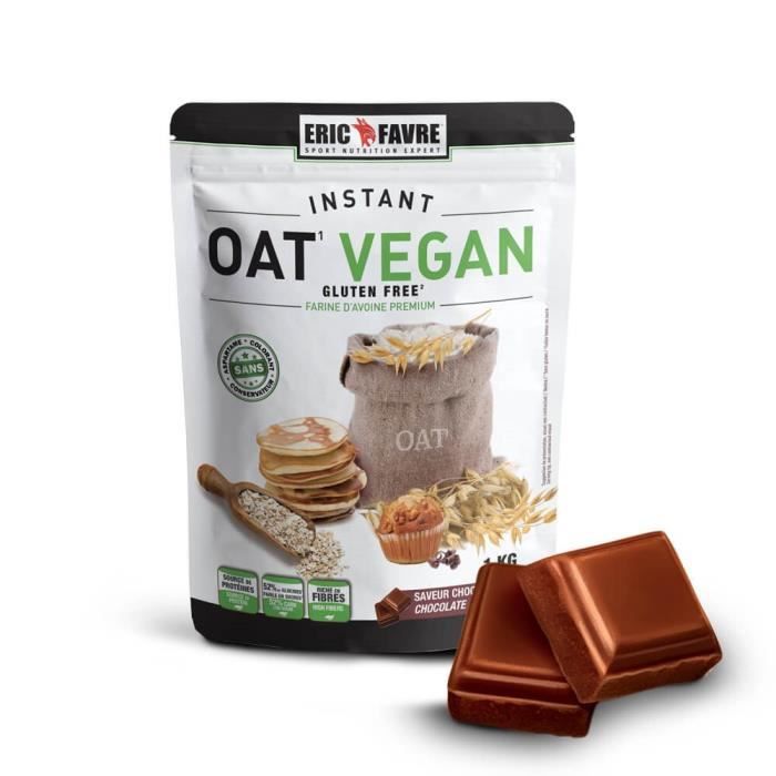 Farine d'avoine Instant OAT Vegan 1KG - Eric Favre Chocolat