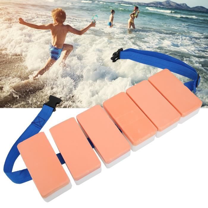 keenso Équipement d'entraînement de natation Ceinture de natation EVA équipement de formation de ceinture flottante réglable