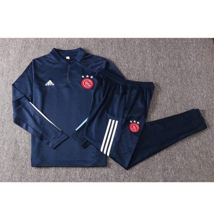 Survêtement Foot Homme AFC AJAX,Maillot Foot Enfants Garçon Homme 2021 Survêtement Foot Maillot de Foot,Haut et Pantalon