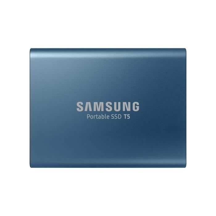 Samsung Disque Dur Externe SSD Portable T5 (500 Go) - MU-PA500B/EU