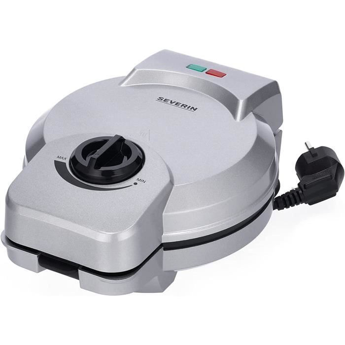 SEVERIN Gaufrier a cornets de glace 850 W, Appareil a gaufres au revetement antiadhesif, Machine a gaufres pour des cornets l