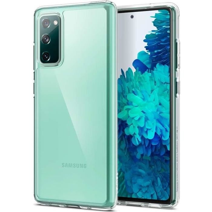 Spigen Ultra Hybrid Coque Compatible avec Samsung Galaxy S20 FE - Crystal Clear