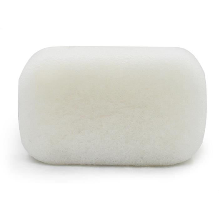 SUN&SIA - Eponge Konjac XL Pour le Corps Classique - Tous Types de Peaux - 100% Fibres Végétales - Nettoie et Exfolie - 12 x 8 cm