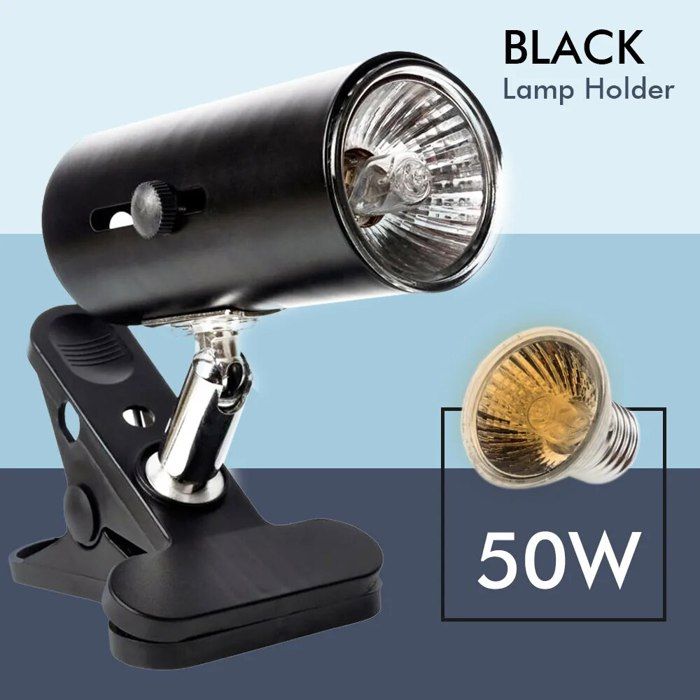 Support De Lampe Chauffante Double Pour Reptiles - Hauteur Réglable 39-175 Cm, Bras Pivotant 360° - Pour Terrarium Tortue, Lézard, Serpent