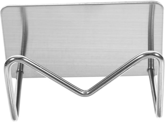 Rail De Rangement Acier Inoxydable 40cm Avec 6 Crochets - Pour Ustensiles De Cuisine - Fixation Murale Facile - 13