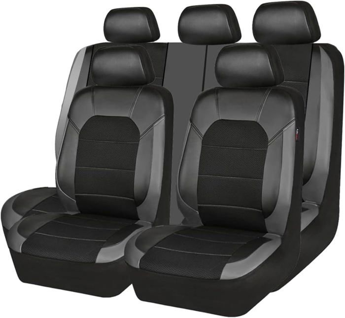 Housses Siege Voiture Ensemble Complet 9 pièces Housse Voiture Duster Confort Interieur 5 places