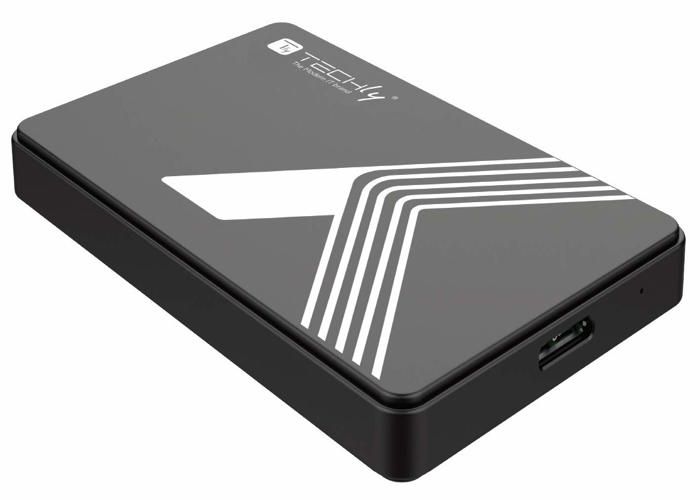 Disque dur SSD externe - Techly - I-CASE USB3-SL25TY - 25 pouces - USB 3.0 - Noir