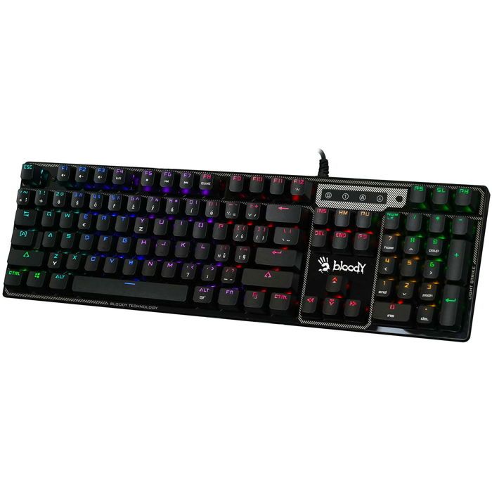 Clavier gaming - A4TECH - B750N - Mécanique - Rétro-éclairé - USB-A - Tchèque