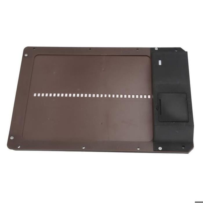 Akozon porte de poulailler à détection de lumière Ouvre-porte de poulailler en plastique avec détection de lumière automatique