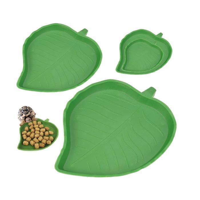 20PCS Bol DAlimentation Pour Reptiles Accessoires Pour Tortues Nourriture Pour Bol Pour Reptiles Feuilles Bol Boire Pour GAMELLE