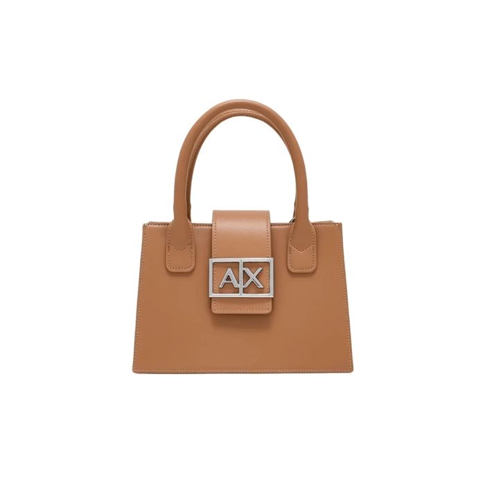 Sacs à main Armani Exchange Femme signature Marron Synthétique