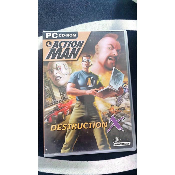Jeu PC – Action Man: Destruction X – Version Française – Infogrames / Hasbro – Aventure & Action