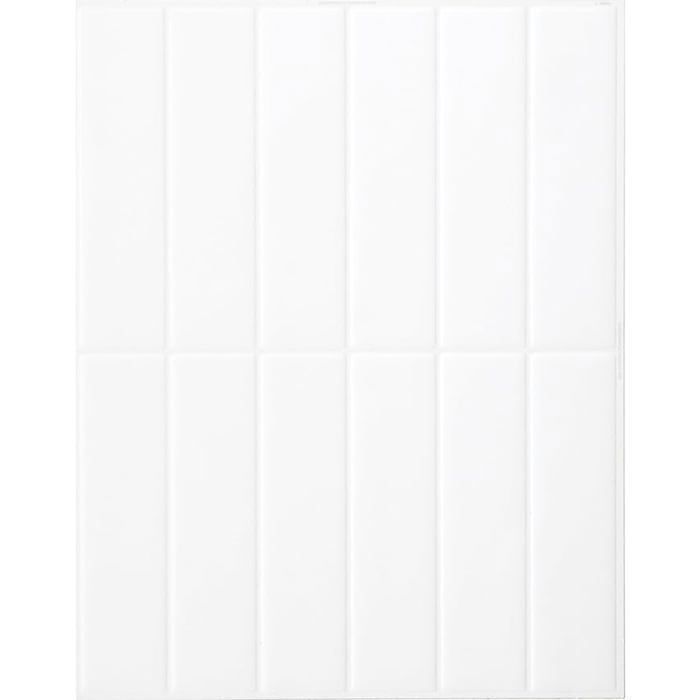 Lot de 5 feuilles de 301 x 229 cm – Dosseret adhésif 3D pour cuisine salle de bain