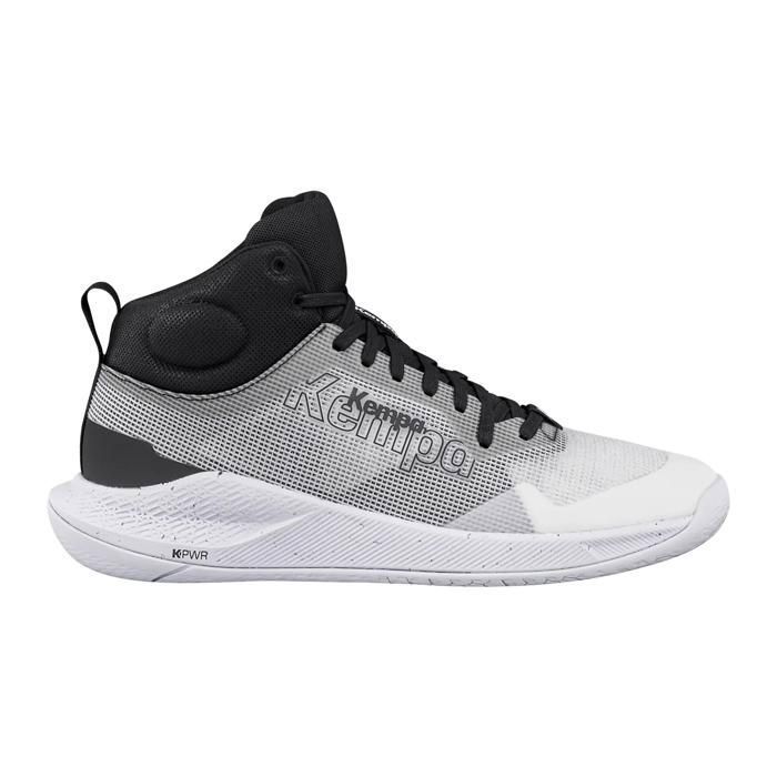 Chaussures indoor Kempa Kourtfly Mid - blanc/noir Chaussures indoor Kempa Kourtfly Mid - blanc/noir