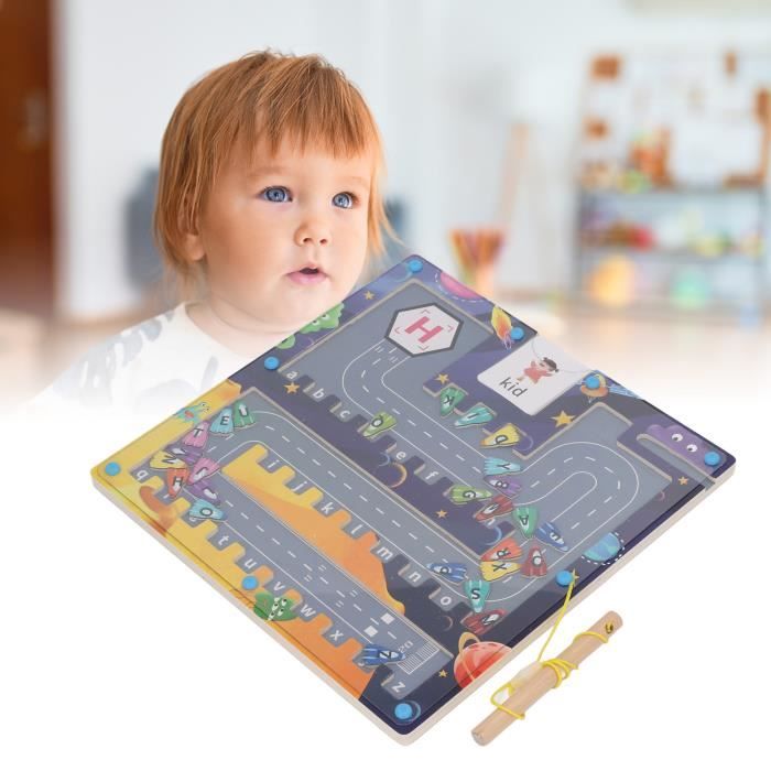 Alphabet Magnétique – Chiffres Et Lettres Magnétiques En PP – Jouet éducatif Pour Réfrigérateur – Cadeau Pour Enfants Dès 3 Ans