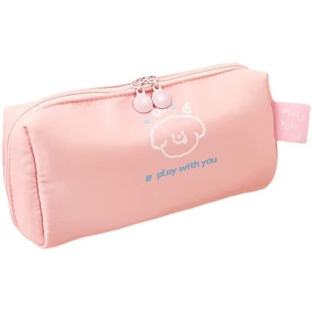Trousse À Crayons Japonaise De Grande Capacité - Trousse À Maquillage Mignonne - Trousse À