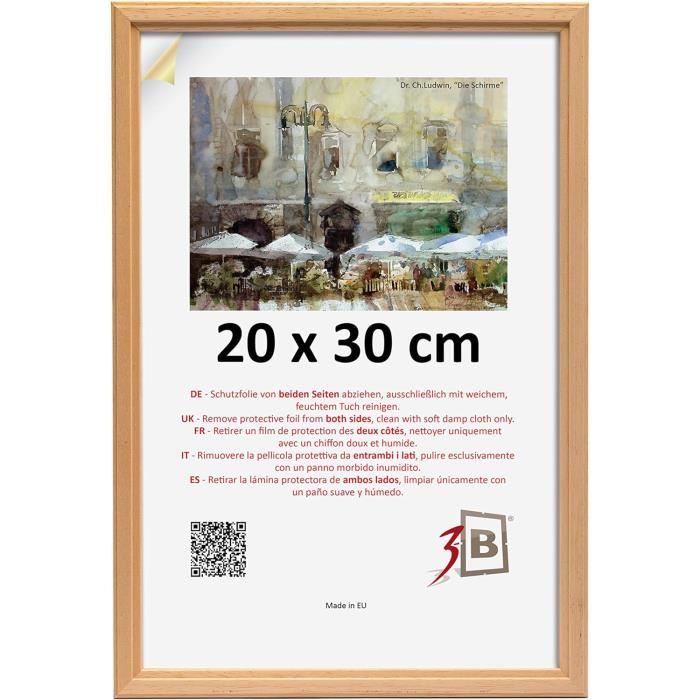 Rahmengalerie24 cadre photo 50x50 cm cadre or bois brillant verre acrylique  sans passe-partout cadre portrait cadre photo cadre ou - Cdiscount Maison