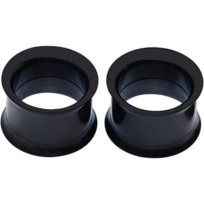 Tunnels Oreille Silicone Beydodo - 2 Pièces Forme Cerceau, Plusieurs Tailles