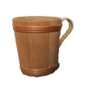 Chope, Gobelet à Bière en Bois Naturel 1l - Cdiscount Maison
