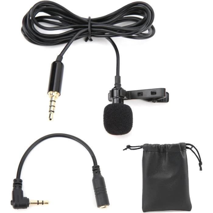 Adaptateur 2,5 mm vers 3,5 mmAdaptateur microphone pour caméra