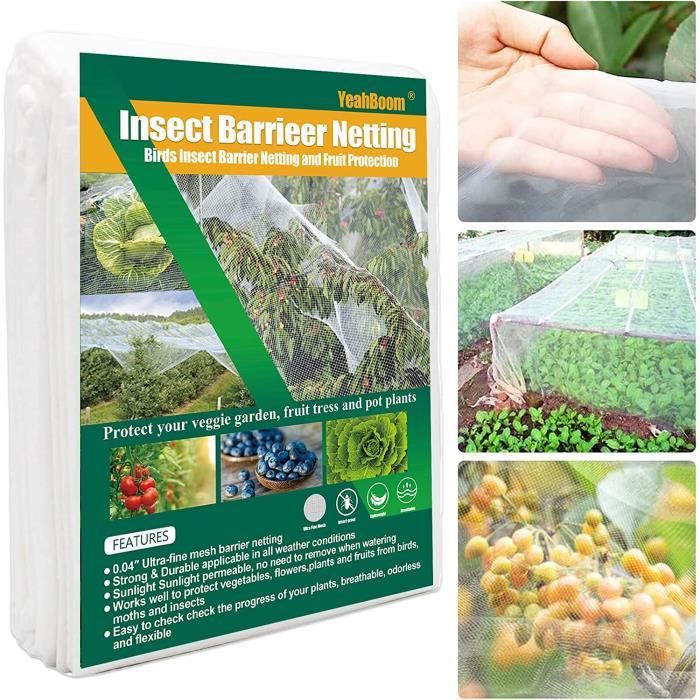 Filets Pour Jardin, Filet Anti Insecte, Filet Anti Insectes Potager