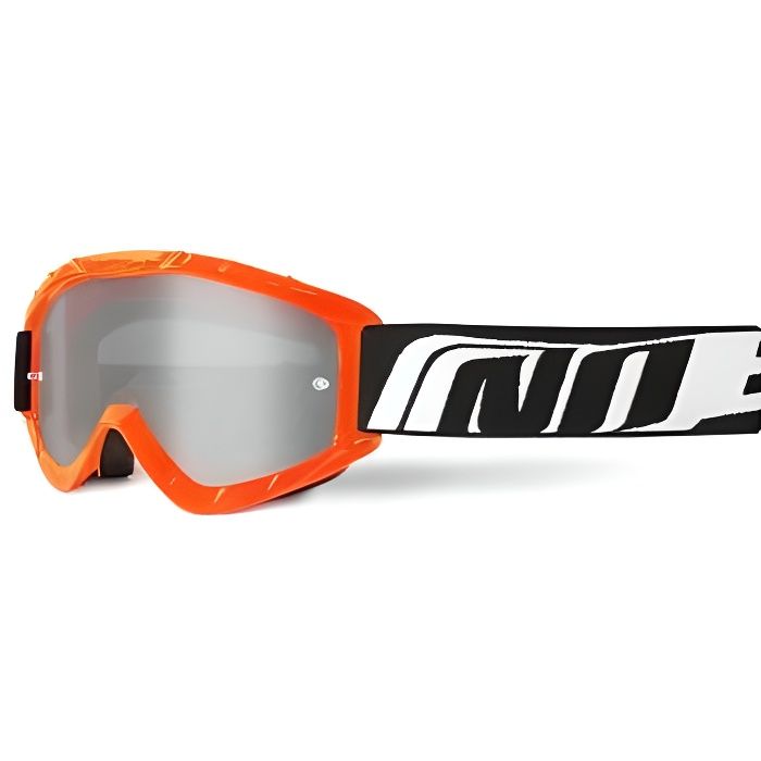 Lunette Moto Cross quad Destocknet Adulte Orange