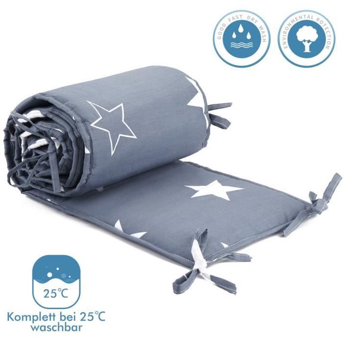 Luchild Tour De Lit Protection Avec Scharpen Multicolores Protection De Tete Nid Gardelinge Pour Lit De Bebe Ours Sur L Echelle Cdiscount Puericulture Eveil Bebe