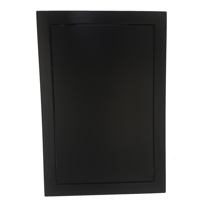 Trappe de visite inspection 250x300mm - Devant Noir - Plastique - Possibilité de peinture