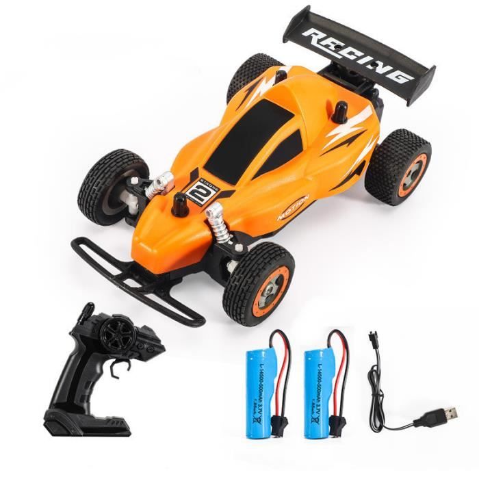 Voitures de course télécommandées avec 2 Batterie Rechargeable ,2.4GHz Voiture  Radiocommandee Jouet Cadeaux pour Enfants - Cdiscount Jeux - Jouets