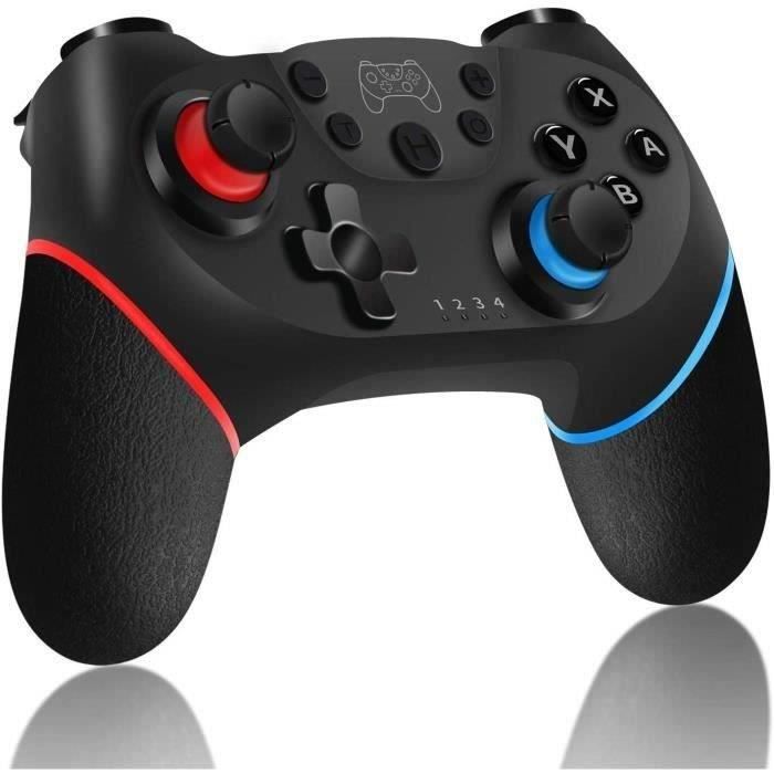 Manette sans fil pour Nintendo Switch, Bluetooth Manette Switch