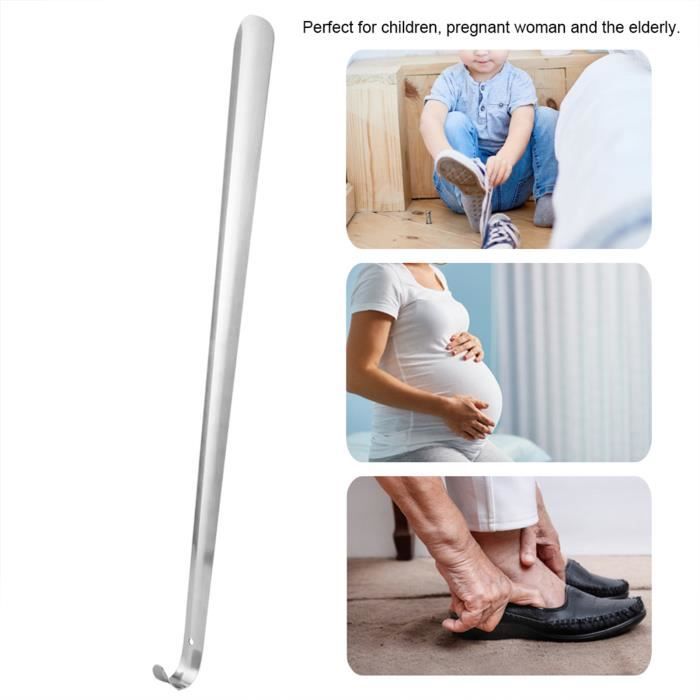 Chausse-pied Professionnel En Acier Inoxydable - Longueur 10 Cm (4 Pouces) - Pour Enfiler Facilement Les Chaussures Et Préserver Leur Forme