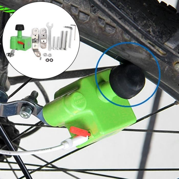 Générateur de vélo électrique Alomejor - Compact et à la mode - Vert