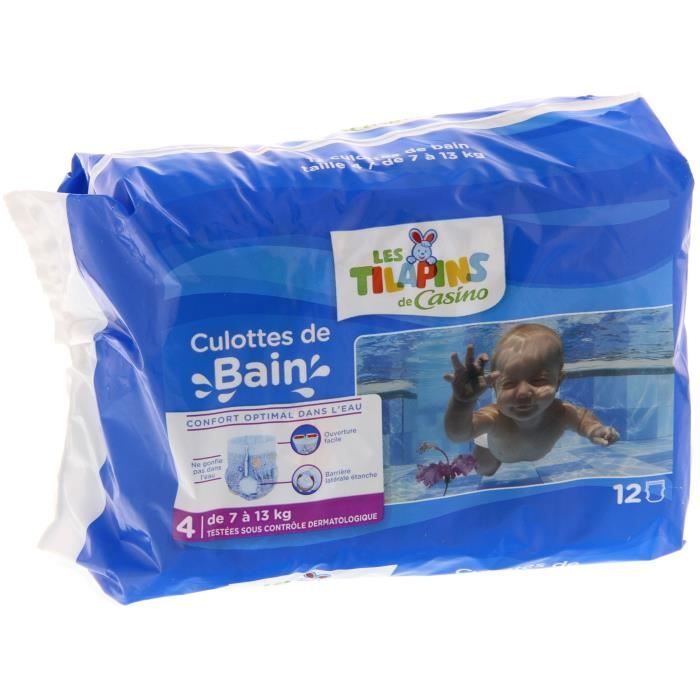 Les Tilapins Culottes De Baintaille 4 12 Couches Cdiscount Puericulture Eveil Bebe
