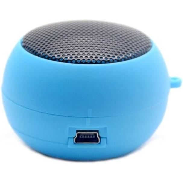 Enceinte Bluetooth Radio-réveil Naroote - Mini, FM, Double Alarme, Diffusion Vocale, Portable - Blanc