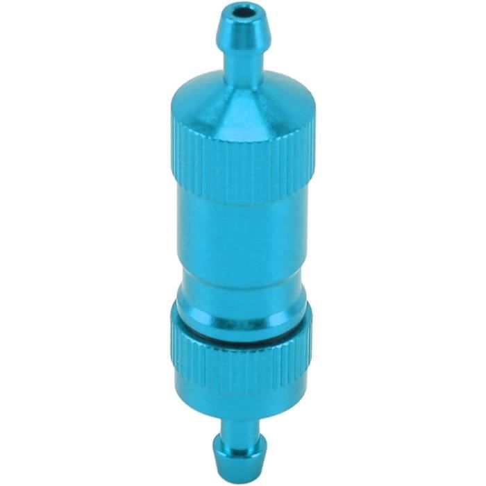 Be In Your Mind 2 Pièces Filtre à Huile Et à Carburant RC en Alliage d'aluminium Pièces de Rechange pour Modèle de Voiture RC à échelle 1/8 1/10 Accessoire de Modèle de