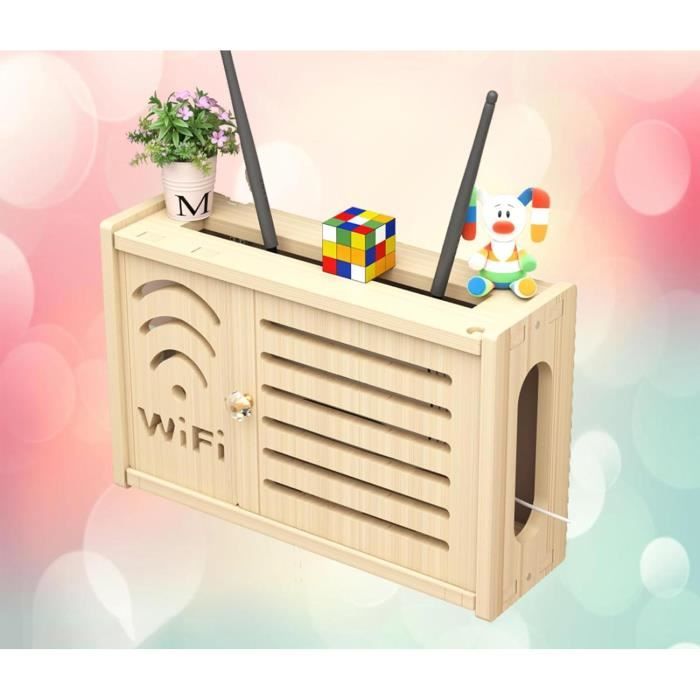 Boîte De Rangement De Routeur Blanc Boîtes De Rangement De Routeur Wifi ...