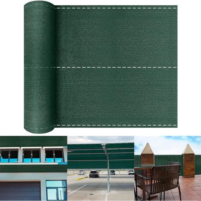 Brise-Vue 1,5 X 10 M, 150 G-M² En Polyéthylène Haute Densité