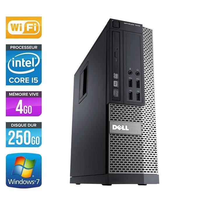 Pc de bureau Dell 790 SFF - Core i5 - 4Go - 250Go - Wifi  -  reconditionné disponible sur Cdiscount Seconde Vie
